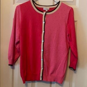 Pink Joseph A. Cardigan